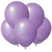 Шар латекс 5''/ВП пастель Сиреневый Light purple 100шт