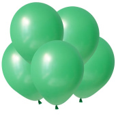 Шар латекс 5''/ВП пастель Зеленый Green 100шт