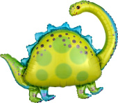 Шар фольга фигура Динозавр Бронтозавр 36'' 91см FL