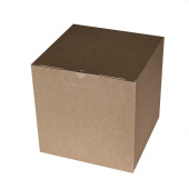 Коробка складная Крафт 15х15х15см