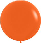 Шар латекс 24"/Sp пастель 061 Оранжевый 3шт
