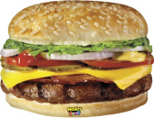Шар фольга фигура Чизбургер 31'' GR