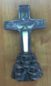 Сувенир световой пластик Могильный крест