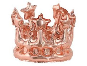 Шар фольга фигура 3D Корона розовое золото 30" 76см ВЗ