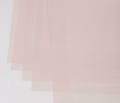 Пленка лист 0,60х0,60см матовая Широкая кайма светло-розовый уп20