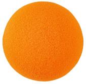 Носик поролон клоунский на резинке Оранжевый (уп3)