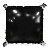 Шар фольга фигура без рисунка Блок 16/AG Черный блеск