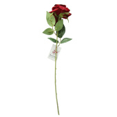 Украшение декор Роза искусственная Красная 51см 1шт