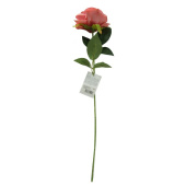 Украшение декор Роза искусственная Розовая 51см 1шт