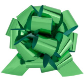 Бант шар 30мм метал зеленый 11см КА