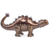 Шар фольга ХОД Динозавр Анкилозавр коричн 40" 102см ВЗ