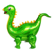 Шар фольга ХОД Динозавр Стегозавр зеленый 36" 91см ВЗ