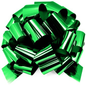 Бант шар 70мм металлик Зеленый 36см 1шт