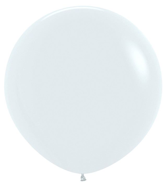Шар латекс 36"/Sp пастель 005 Белый White