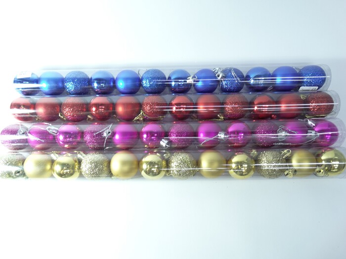 Игрушки на елку Шары T-5 3,5см (уп12)