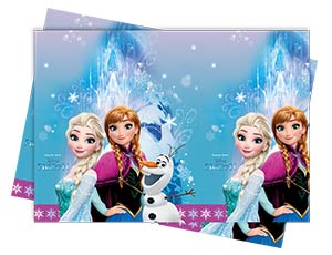 Скатерть ПЭТ 120х180см Холодное сердце Frozen Сев Сияние