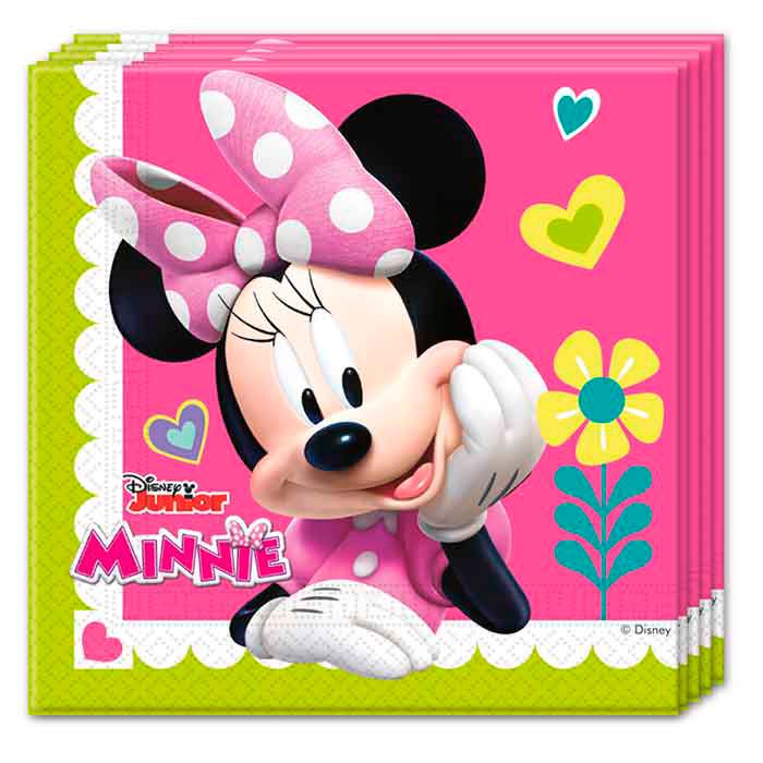 Салфетки 33см Стильная Минни - 2 Minnie Happy Helpers (уп20) ЕС PR