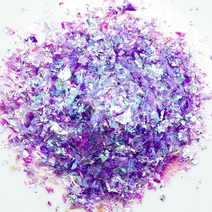 Конфетти 20гр слюда Блестки Сиреневый