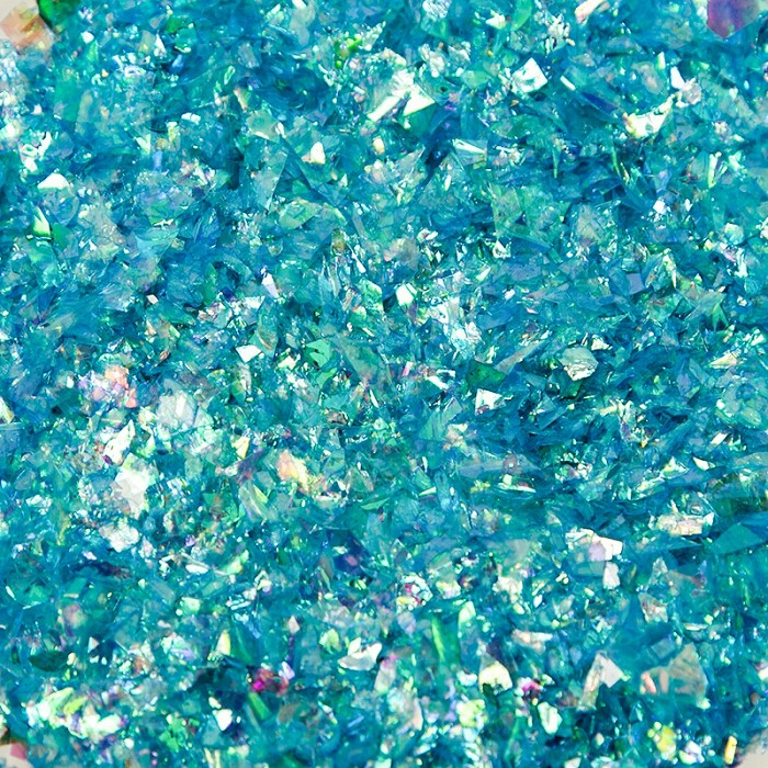 Конфетти 20гр слюда Блестки Лазурь