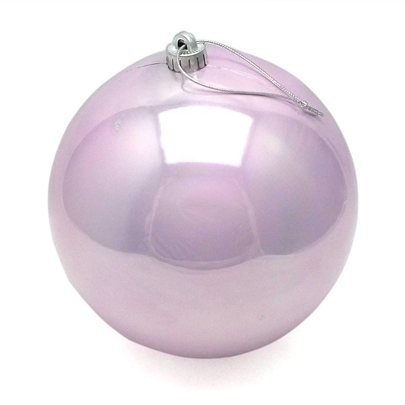 Игрушки на елку Шар 25см Лиловый 25см перламутровый