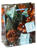Пакет S Новогоднее настроение 11,5x14,5x6см