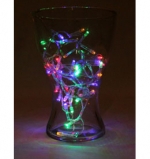 Гирлянда электр метражная 9м 100 разн ламп прозр нить 8реж