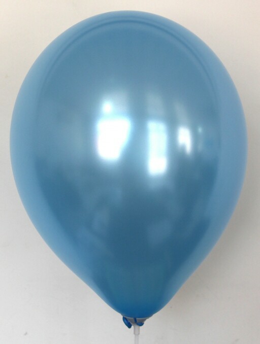 Шар латекс 12"/ЗБ M22 Голубой металлик (50шт)