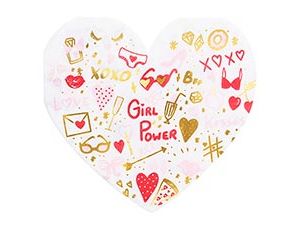 Салфетки 32см Сердце Girl Power (уп20) PD