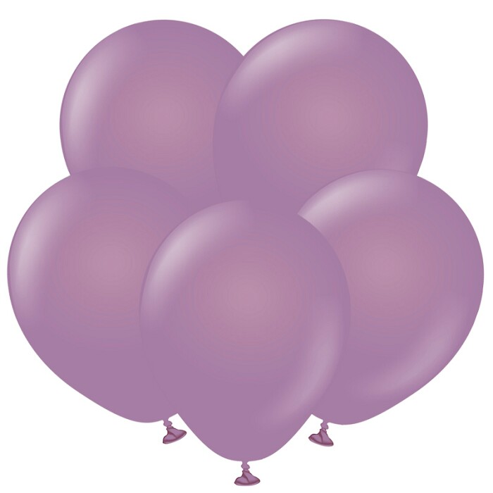 Шар латекс 5''/ВС пастель Лавандовый Lavender 100шт