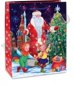 Пакет M Веселый хоровод 18х24х8,5см