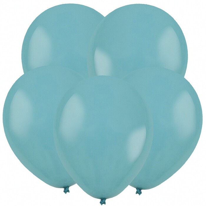 Шар латекс 18"/ВС пастель Лазурный синий Deep blue 25шт