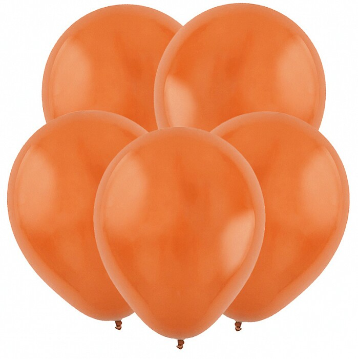 Шар латекс 18"/ВС пастель Охра Rust Orange 25шт