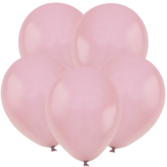 Шар латекс 18"/ВС пастель Пыльная роза Dusty Rose 25шт