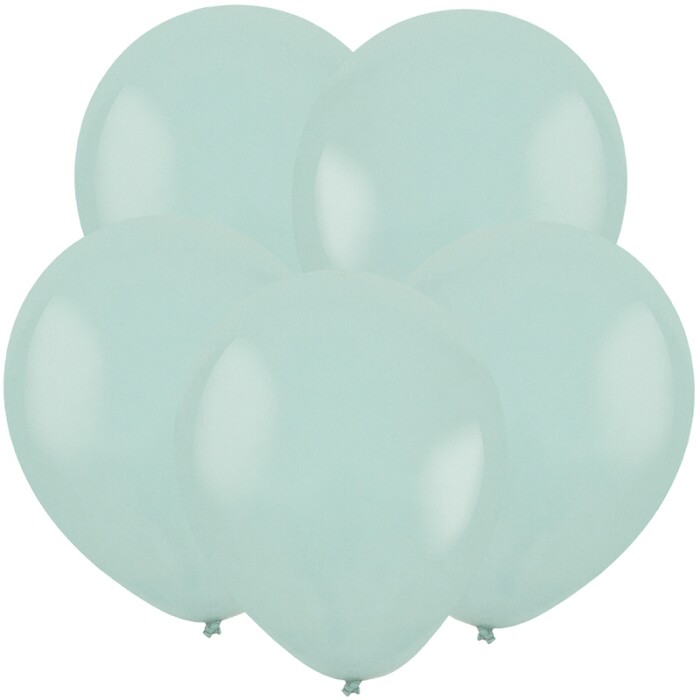 Шар латекс 18"/ВС пастель Пыльно-голубой Blue glass 25шт