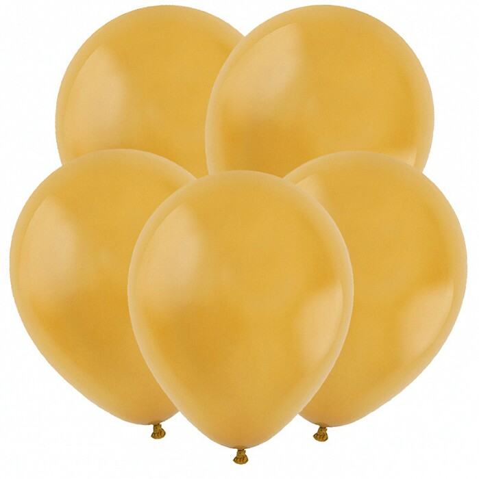 Шар латекс 18"/ВС пастель Горчица Mustard 25шт