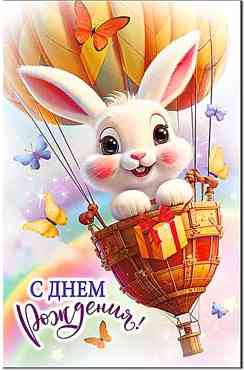 Открытка ФДА С Днем Рождения!