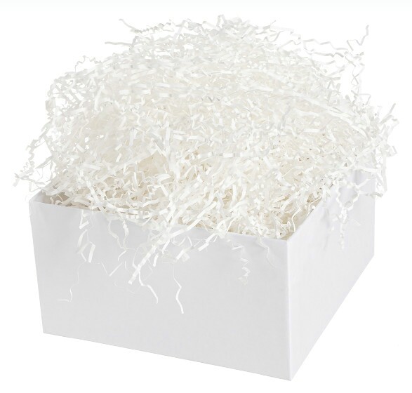 Наполнитель для подарка бумага 50г Белое облако