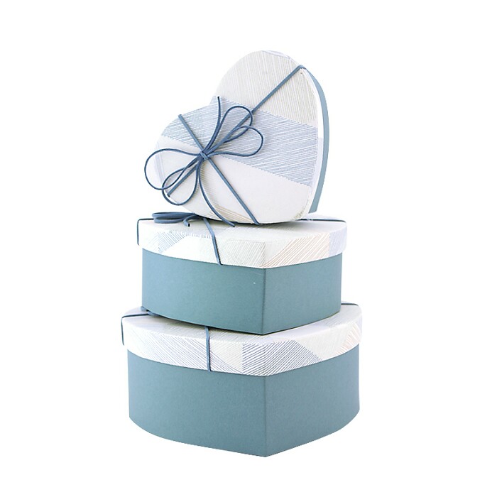 Коробка Сердце 16х14х6см Элегантность