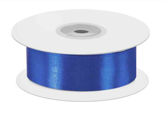 Лента атласная Синий 12х22,85м Лента атласная Синий 12х22,85м