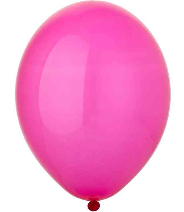 Шар латекс без рисунка 14"/Bb 105/034 кристалл Фуксия Экстра Fuchsia (50шт)