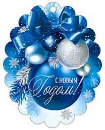 Бирка С Новым годом! (20шт)