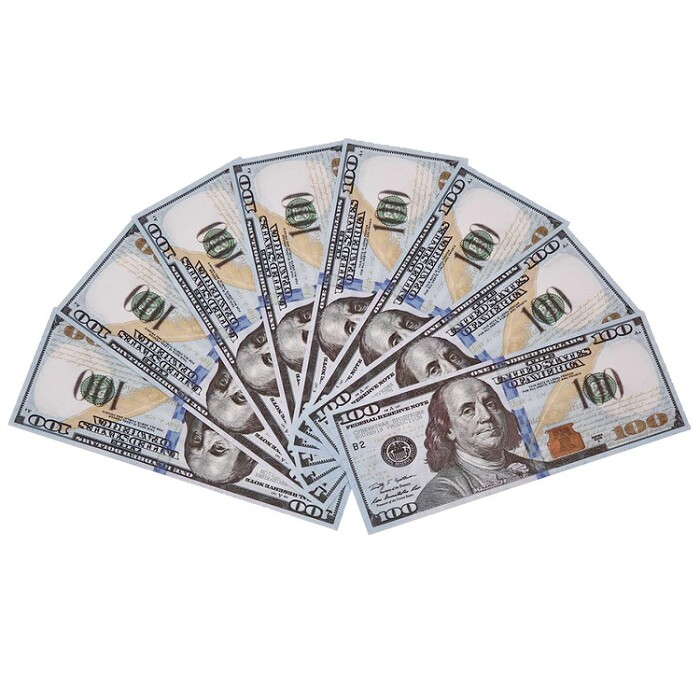 Купюры 100 Долларов