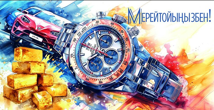 Конверт для денег Мерейтойыңызбен!