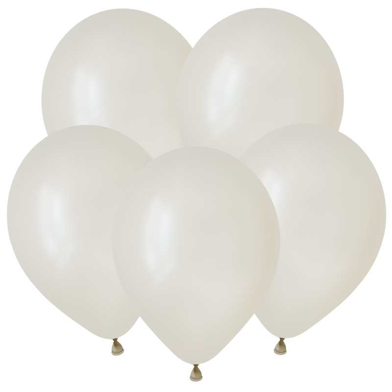 Шар латекс 18"/ВС пастель Белый песок White sand 25шт
