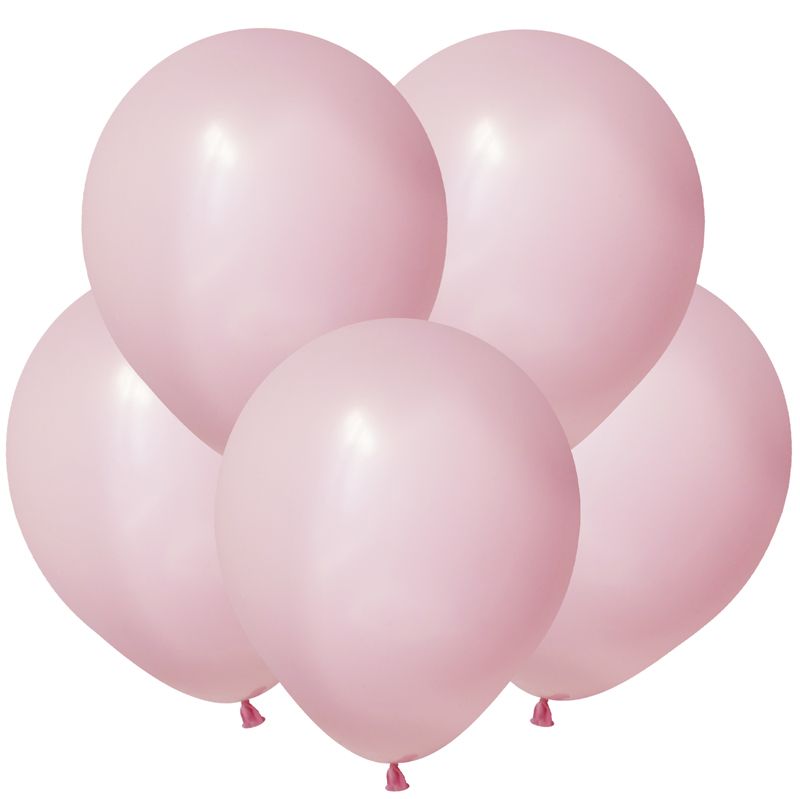 Шар латекс 18"/ВС пастель Макаронс Розовый Pink 25шт