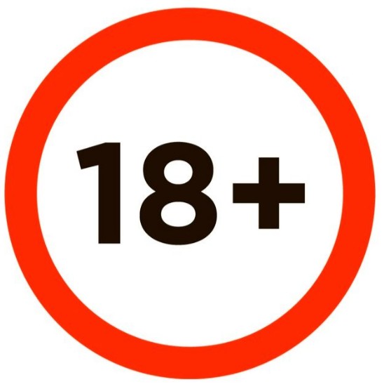 Шар фольга фигура +18 Мистер Пи 36'' 91см/ВС