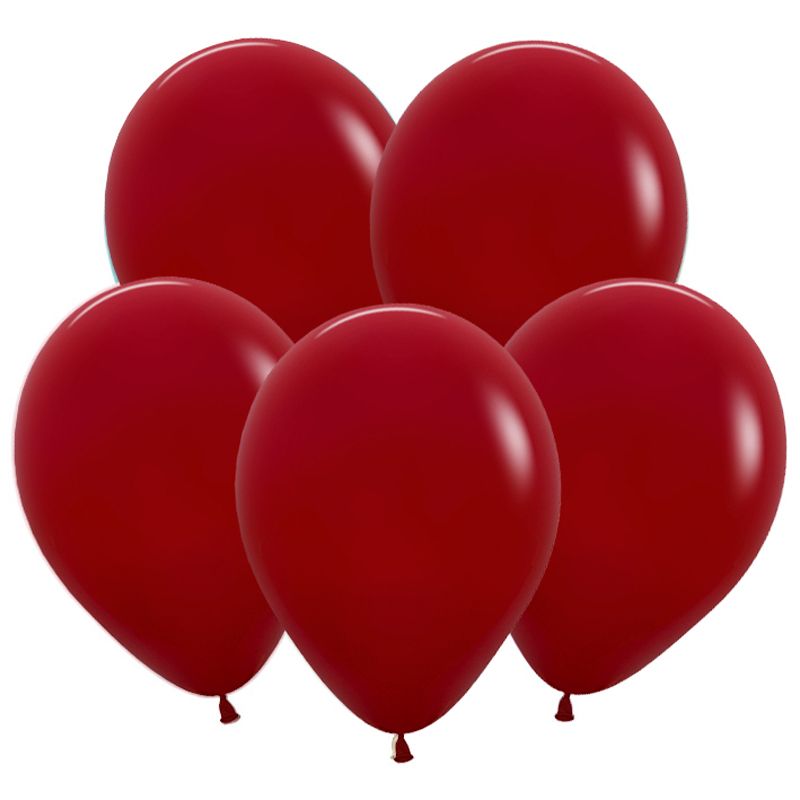 Шар латекс 5''/Sp пастель 016 Императорский красный Imperial Red 100шт