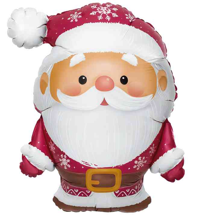 НГ Шар фольга фигура Дед Мороз 27" 69смAG (упак)