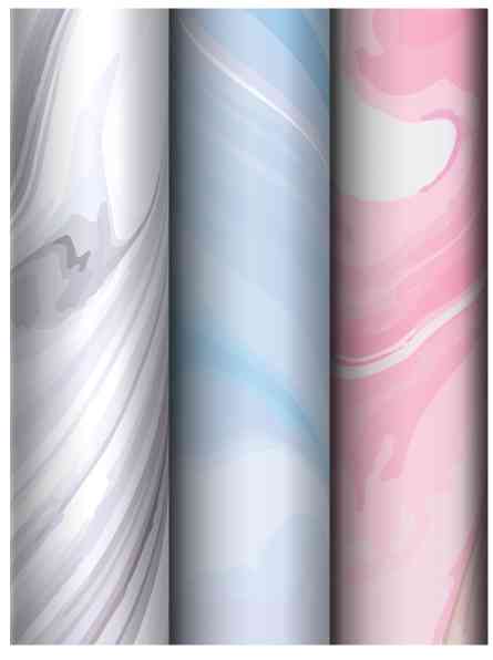 Бумага лист 70х100см Marble ассорти 3 дизайна