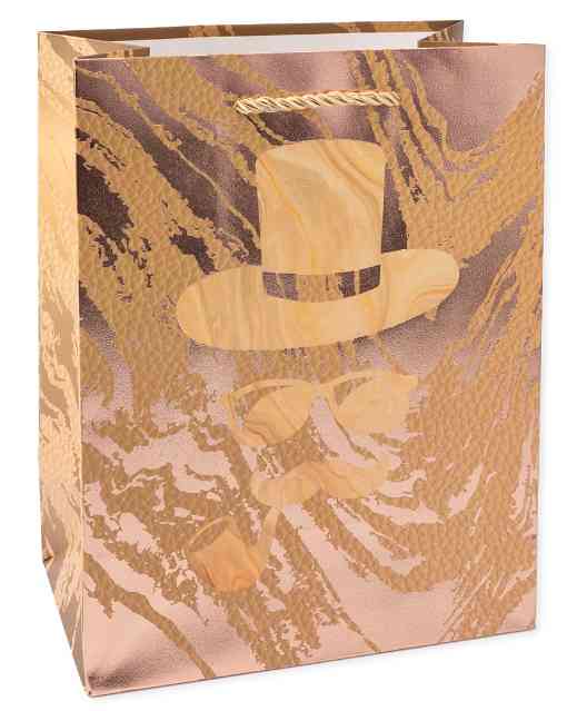 Пакет бумажный L 26х32см Мистер Икс Дизайн №3